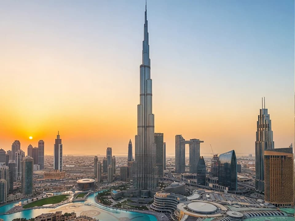Burj Khalifa in Dubai