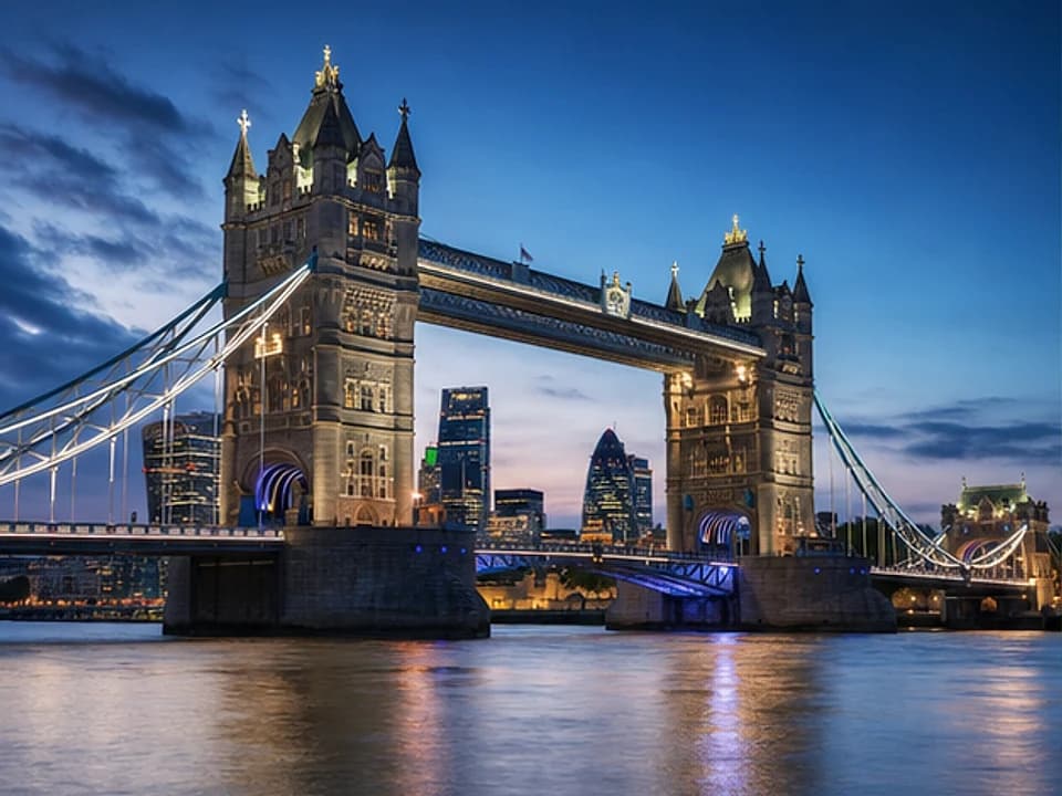 Tower Bridge in London