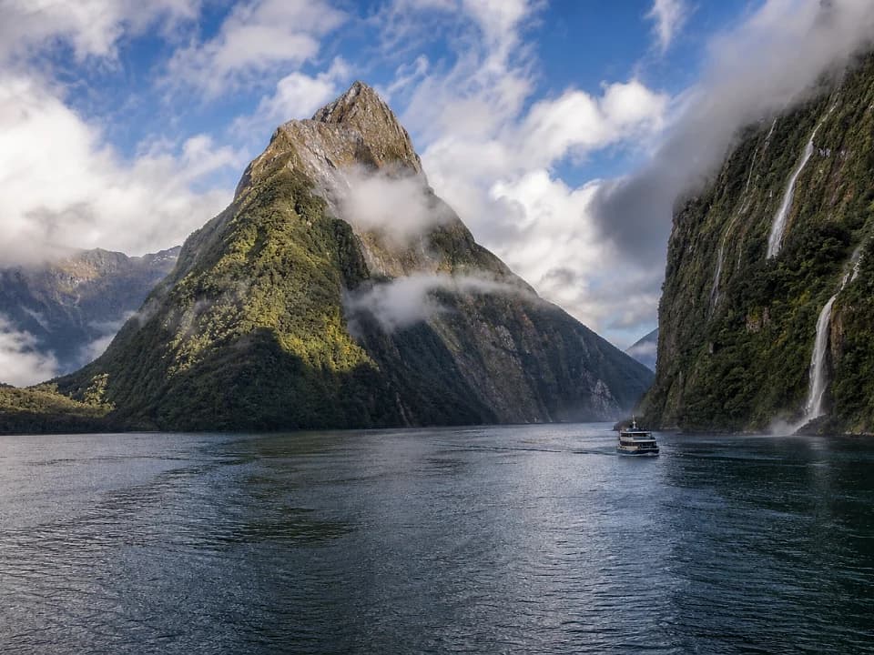 Milford Sound in New Zealand