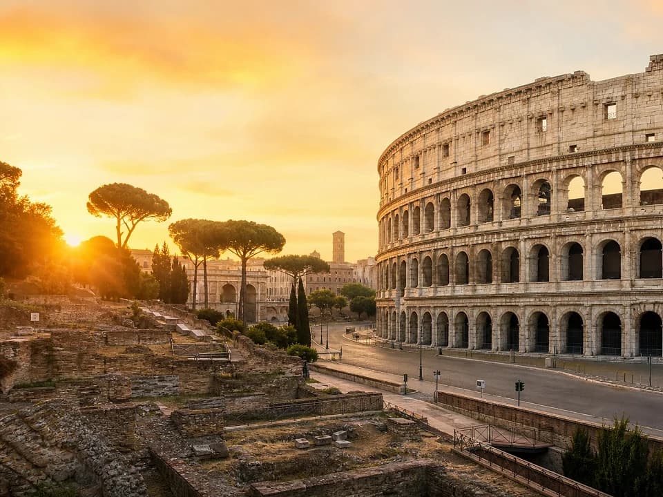 The Colosseum in Rome