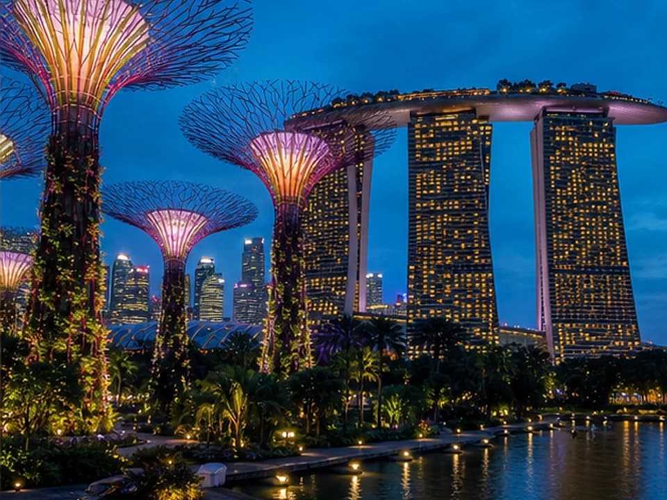 Marina Bay in Singapore
