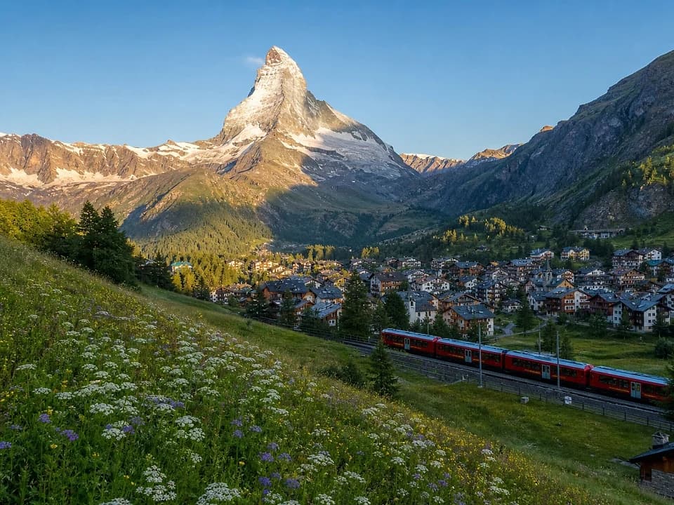 The Matterhorn in Switzerland