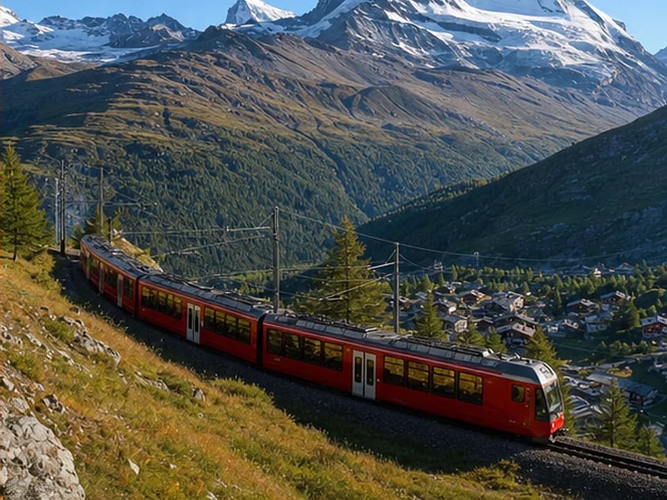 Ride a panoramic train experience in Switzerland