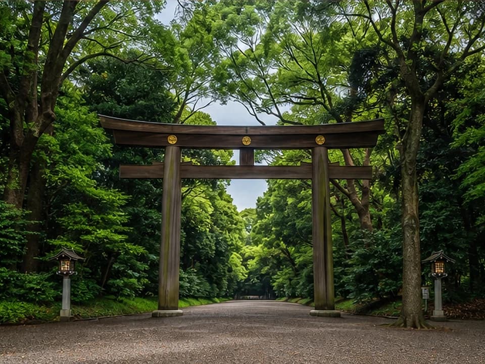 Meiji Shrine in Tokyo