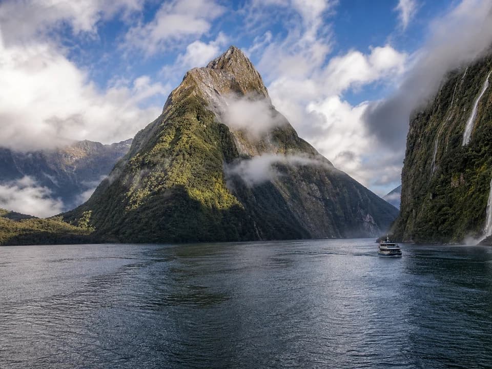 Sail or kayak a fiord experience in New Zealand